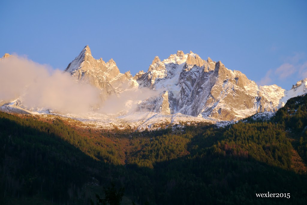 mont blanc paraglide